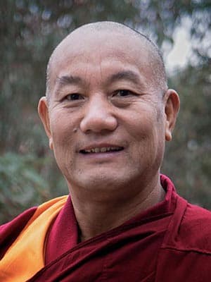 Portrait of Geshe Thubten Rabten
