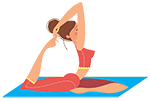 Graphics: Yoga pose